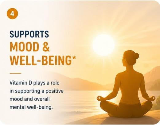 Enhances Mood & Well-being