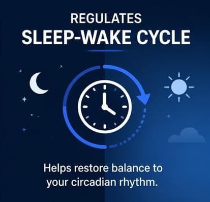 Regulates Sleep-Wake Cycle